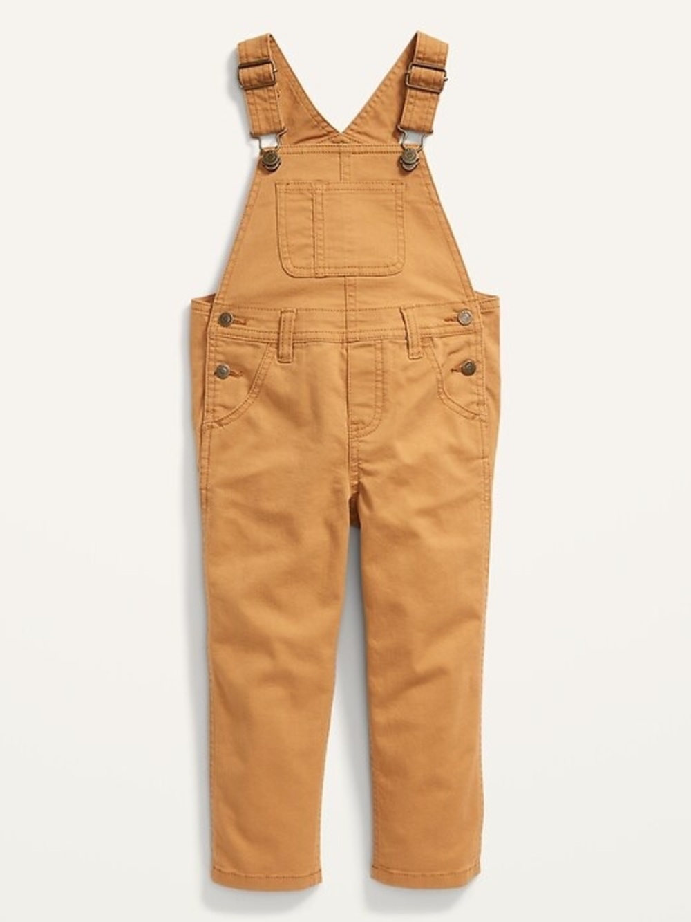 Old Navy Toddler Woven Overalls Distant Sand Brown 18-24M Carpenter Beige